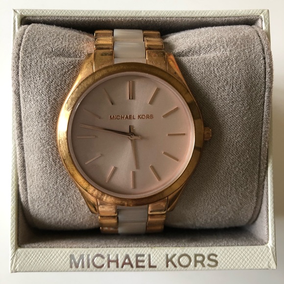 Michael kors two tone watch - Picture 1 of 2